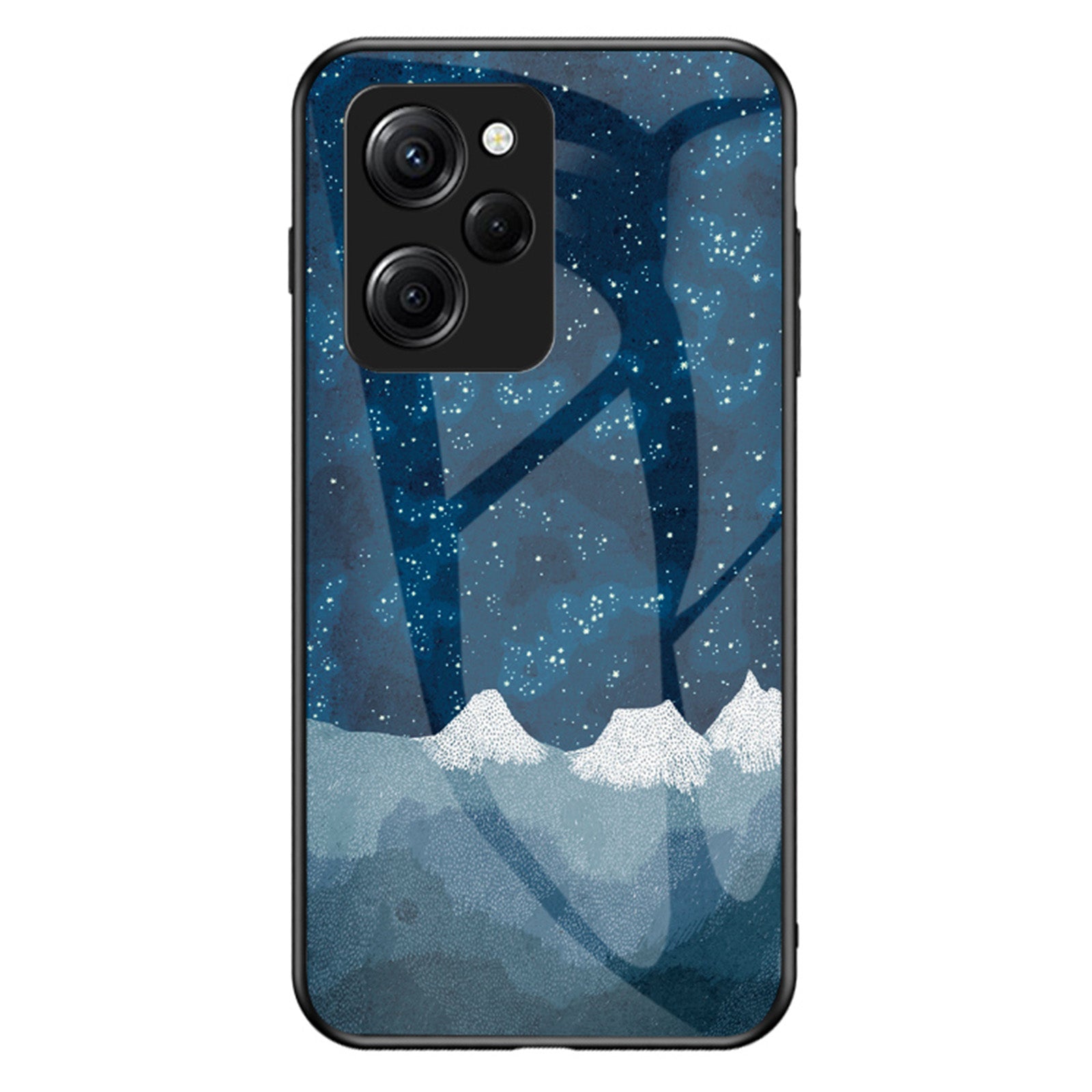 For Xiaomi Poco X5 Pro 5G Redmi Note 12 Pro Speed 5G Cell Phone Case Tempered Glass PC TPU Starry Sky Pattern Phone Cover For Xiaomi Poco X5 Pro 5G Redmi Note 12 Pro Speed 5G Cell Phone Case Tempered Glass PC TPU Starry Sky Pattern Phone Cover